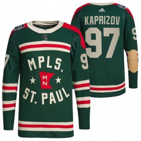 Minnesota Wild Trikot Kirill Kaprizov 97 2022 Winter Classic Authentic - Herren